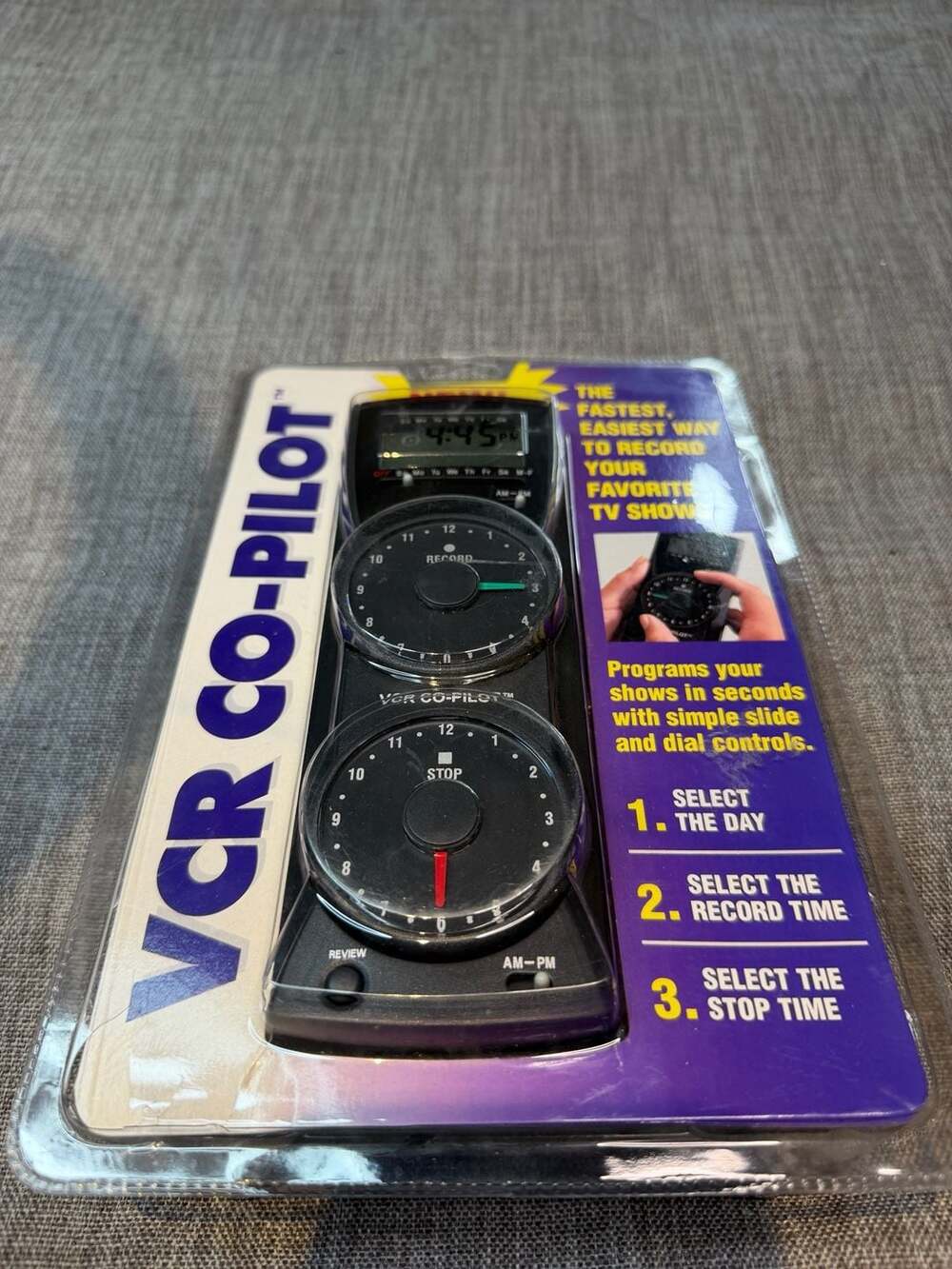 Vintage 1998 Joseph Enterprises VCR Co-Pilot Universal VCR Programmer